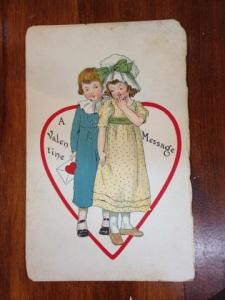 Vintage valentine I found on a recent outing to an antique store